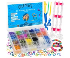 Mensen GUMOS PAPUOŠALŲ GAMYBOS APYRANKĖMS MEGA CREATIVE RINKINYS XXL 6800 vnt.