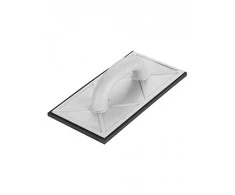 Mentelė NEO 50-231 su 8 mm guma, 280 x 140 mm, plastikinė rankena