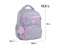 Mergaičių mokyklinė kuprinė su pakabuku Kite K26-773m-3