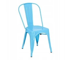 Metalinė kėdė D2.DESIGN Paris, mėlyna