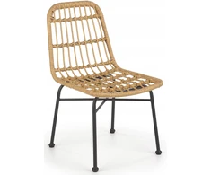 METALINĖ KĖDĖ SVETAINEI K401 RATTAN HALMAR