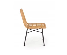 METALINĖ KĖDĖ SVETAINEI K401 RATTAN HALMAR