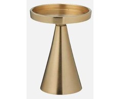 Nežinomas Candle holder A98810580. aliuminio. 31 cm. sidabrinis col.