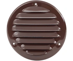 Metalinės ventiliacijos grotelės MR14105B, 140 x 105 mm, rudos sp.