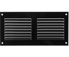 Metalinės ventiliacijos grotelės MR2010Zn, 200 x 100 mm, cinkuotos