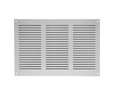 Metalinės ventiliacijos grotelės MR3020, 300 x 200 mm, baltos sp.