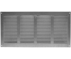 Metalinės ventiliacijos grotelės MR4020, 400 x 200 mm, baltos sp.