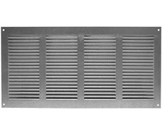 Metalinės ventiliacijos grotelės MR4020Zn, 400 x 200 mm, cinkuotos