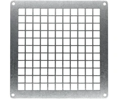 Metalinės ventiliacijos grotelės-tinklelis LSM1515Zn, 150 x 150 mm, cinkuotos.