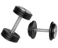 Metalinis hantelis inSPORTline PROfist 2,5kg