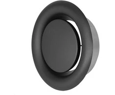 Metalinis oro ištraukimo difuzorius DMK100A, antracito sp.