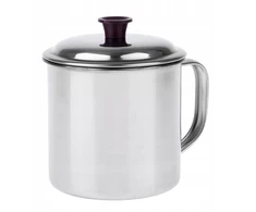 METALINIS PUODĖLIS SU DANČIU 400ml
