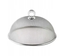 Metalinis tinklinis maisto dangtelis, serviravimo dangtis, maisto dangtelis, plonas skersmuo 28 cm