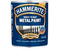 Metalo dažai HAMMERITE HAMMERED FINISH, sidabro sp., 5 l