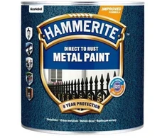 Metalo dažai HAMMERITE SMOOTH FINISH, blizgūs, sidabro sp., 2,5 l