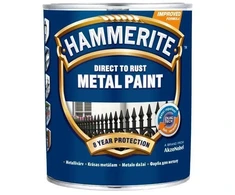 Metalo dažai HAMMERITE SMOOTH FINISH, blizgūs, tamsiai rudos sp., 5 l