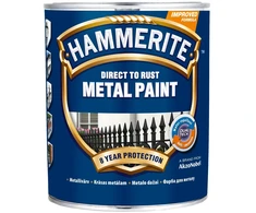 Metalo dažai HAMMERITE SMOOTH FINISH, blizgūs, raudonos sp., 750 ml