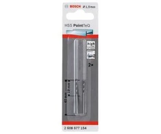 Bosch PointTeQ grąžtas metalui 1,5 x 18 x 40 mm , 2 vnt.