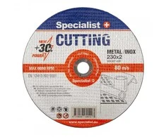 Specialist+ Metalo pj.diskas 230x2x22 mm