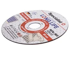 Metalo pj.diskas LONG LIFE 125x1x22 mm