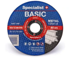 Metalo pjovimo diskas CORTEX, 125 x 2,0 x 22 mm, plienui