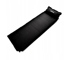 Savaime prisipučiantis kilimėlis Meteor 16437 200×66×3,8 cm, Juodas