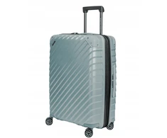 Kelioninis Meteor Vidutinio dydžio lagaminas SwissBags Diamond cut 67 cm metallic mėlynas