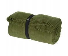 MFH Fleece antklodė 200x150 cm stora šilta alyvuogių