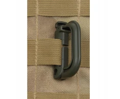 MFH MOLLE karabinas, plastikinis, žalias, 2vnt