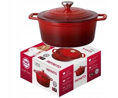 Mg Home KETUS puodas 2,1 Lit. Emaliuota katilo emalio indukcinė dujinė orkaitė