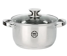 MG HOME VERSO DAILY POT 20 CM 3,1 L NERŪDIJANČIO PLIENO MAGDA GESSLER