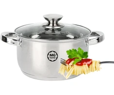 MG HOME VERSO DAILY POT 20 CM 3,1 L NERŪDIJANČIO PLIENO MAGDA GESSLER