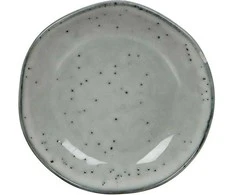Mica Decorations Desertinė lėkštė Tabo Ø14cm keraminė/pilka
