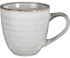 Mica Decorations Puodelis Tabo H9xØ9cm keraminis/pilkas