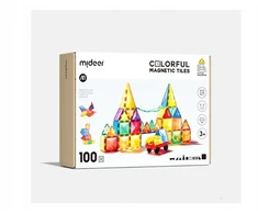 Mideer Colorful magnetinis rinkinys - 100 elementų