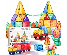 Mideer Colorful magnetinis rinkinys - 100 elementų