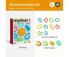Mideer Play tešlos formelės 10 vnt