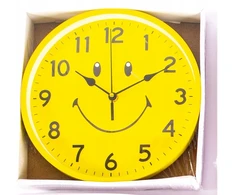 Midex EMOTIKONY UŚMIECHNIĘTE BUŹKI Sieninis laikrodis 25CM