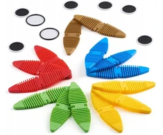 Midex LANKSČIŲ MAGNETINIŲ 3D BLOKŲ RINKINYS 24 vnt.