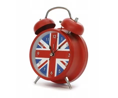 Midex METALOWY ZEGAR Z BUDZIKIEM UK Różne Kolory