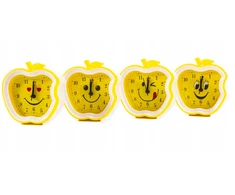 Midex ZEGAR Z BUDZIKIEM JABŁKO EMOJI Różne Wzory