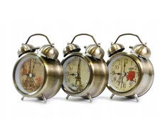 Midex ZEGAR Z BUDZIKIEM MOSIĘŻNY KOLOR Różne Wzory
