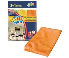 Mikropluošto šluostės Azur 3vnt./30x30cm