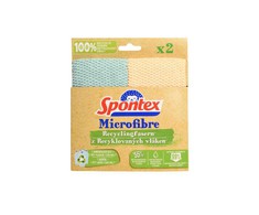 Mikropluošto šluostės Spontex, įvairių spalvų, 2 vnt.
