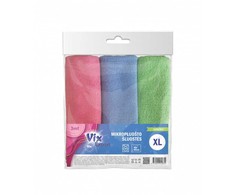 Mikropluošto šluostės VIX Expert XL 40x40cm 3vnt