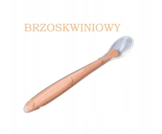 Milababy LANKSTUSIS SILIKONINIS ŠAKŠTAS, MINŠTAS PERSIKAS