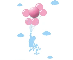 Milagro Vaikiška lempa BALLOONS 0,6W LED