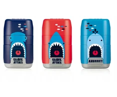 Milan "shark Attack" trintukas-drožtukas su talpykle