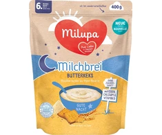 MILUPA KASZKA Z MAŚLANYM BISZKOPTEM KEKS 400g 6m