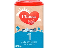 MILUPA MILUMIL 1 PIENAS NUO GIMIMO 800g